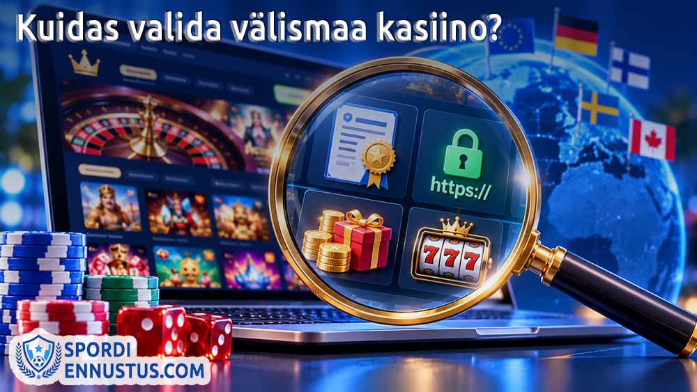 Mille järgi valida parim välismaa kasiino