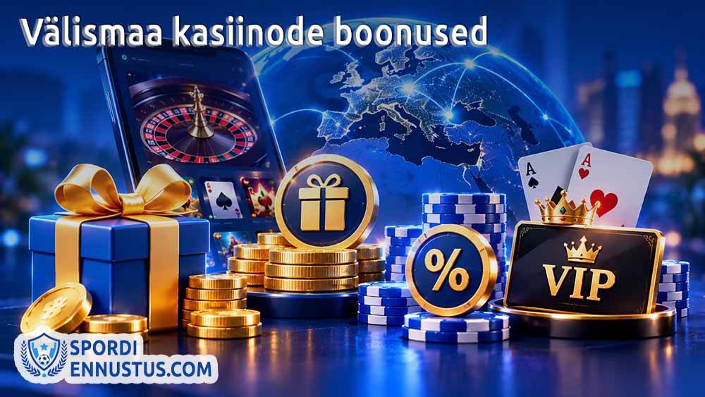 Parimad välismaa kasiinode boonused